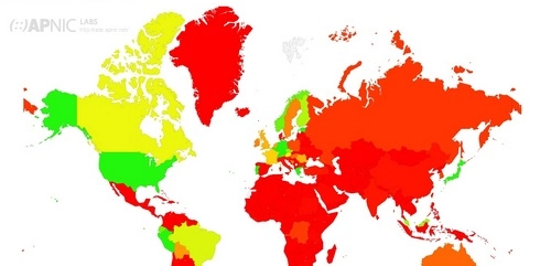 Доля адресов IPv6 в мире выросла до 10,16%
