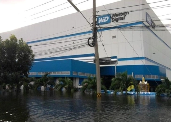 Наводнение в Таиланде затронуло HP, Dell и Acer 