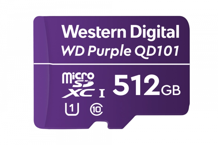 Western Digital выпустила карту памяти и жесткий диск для видеонаблюдения