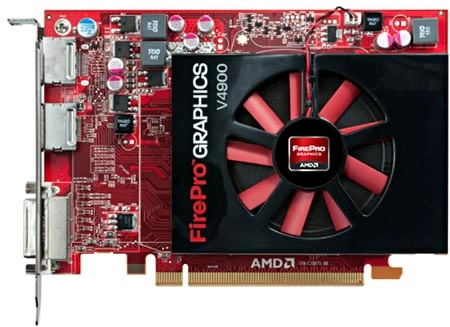 AMD выпускает профессиональную видеокарту AMD FirePro V4900