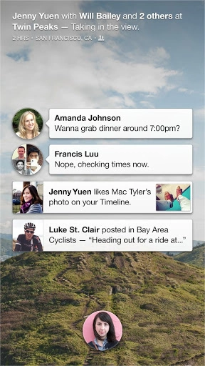 Facebook Home: меньше, чем ОС, но больше, чем приложение. Рис. 2