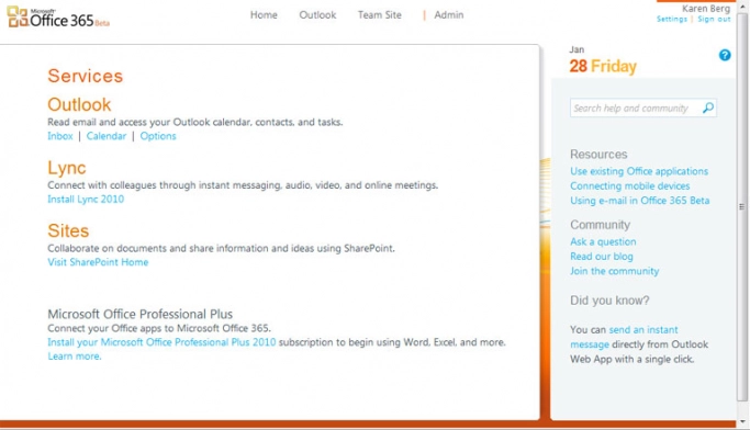 Microsoft Office 365. Рис. 2