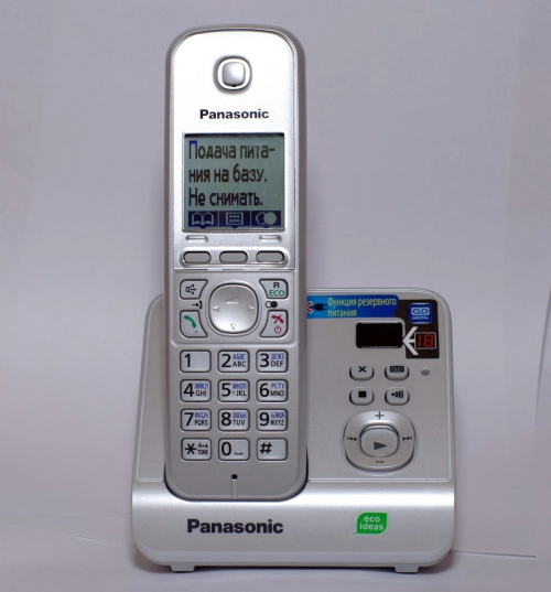 Panasonic KX-TG6721: телефон с функцией резервного питания. Рис. 4
