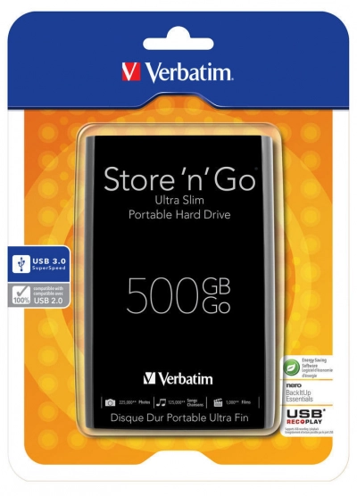 Verbatim Store 'n' Go Ultra Slim: диск, рожденный ультрабуком. Рис. 1