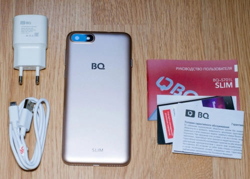 BQ 5701L Slim: смартфон-отпускник . Рис. 1