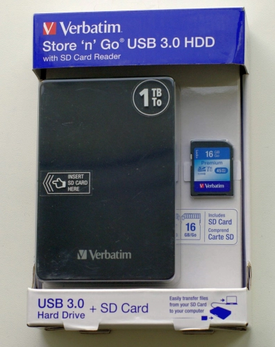 Verbatim Store 'n' Go 53421: бэкап-комплект фото/видеографа. Рис. 1