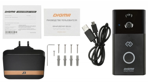 Digma SmartGate SG1: дверной звонок с камерой. Рис. 1