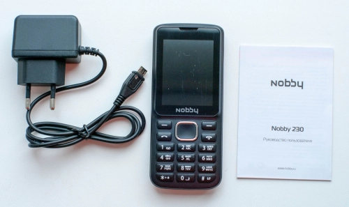 Nobby 230: кнопочный телефон с 3G и Wi-Fi. Рис. 1