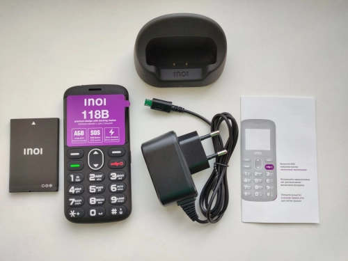 INOI 118B: телефон со спецвозможностями. Рис. 1