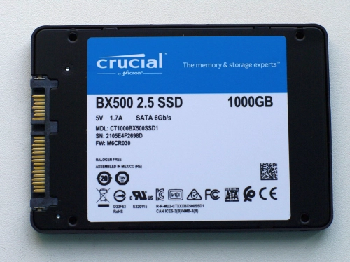 Crucial BX500: полезный терабайт. Рис. 2
