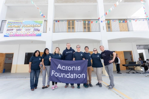 Фонд Acronis Foundation открывает школу в Нуэво-Чимботе, Перу. Рис. 2