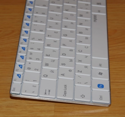 Rapoo E9070: 14-дюймовая клавиатура. Рис. 3