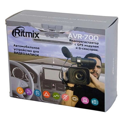 Ritmix AVR-700: впередсмотрящий гарант дорожного движения. Рис. 1