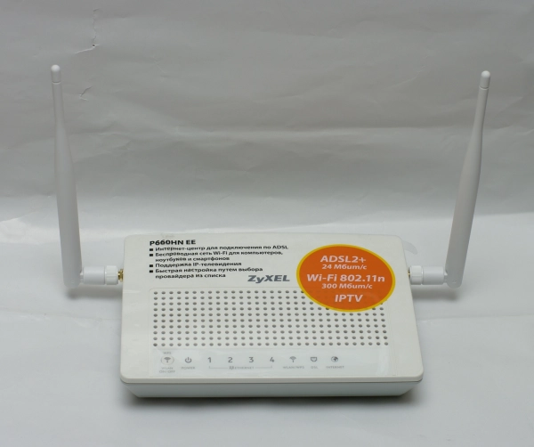 Zyxel P660HN EE: ADSL2+ плюс Wi-Fi . Рис. 1
