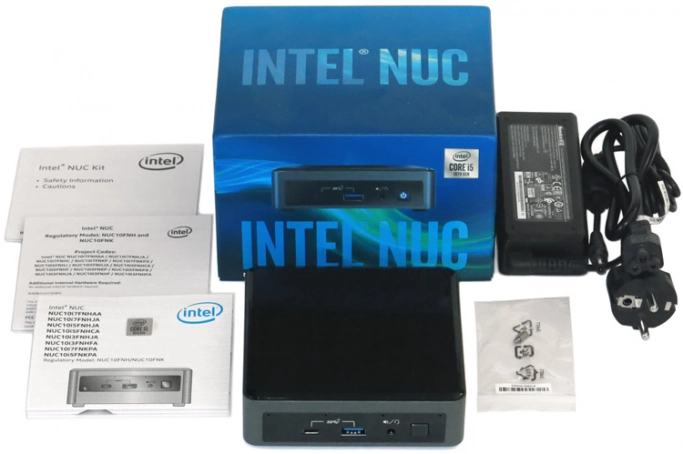 Архитектура и элементы Intel NUC 10. Рис. 1